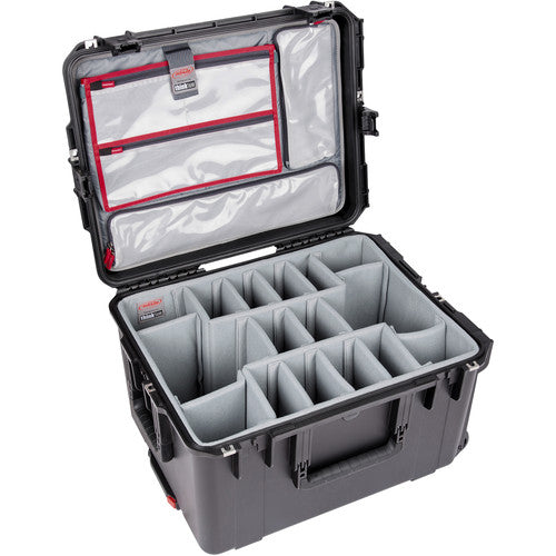 SKB 3i-2217-12PL iSeries Case with Think Tank Photo Dividers & Lid Organizer (Black)