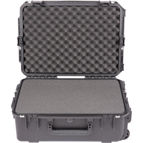 SKB 3i-2215-8B-C iSeries Waterproof Utility Case with Wheels and Cubed Foam (Black)