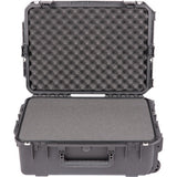 SKB 3i-2215-8B-C iSeries Waterproof Utility Case with Wheels and Cubed Foam (Black)