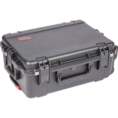 SKB 3i-2215-8B-C iSeries Waterproof Utility Case with Wheels and Cubed Foam (Black)