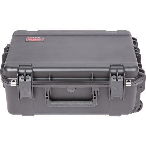 SKB 3i-2215-8B-C iSeries Waterproof Utility Case with Wheels and Cubed Foam (Black)