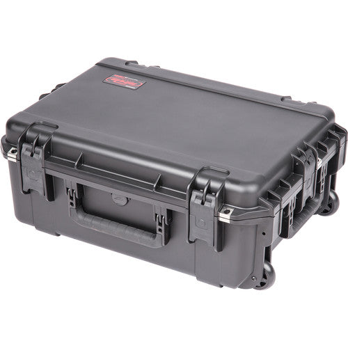 SKB 3i-2215-8B-C iSeries Waterproof Utility Case with Wheels and Cubed Foam (Black)
