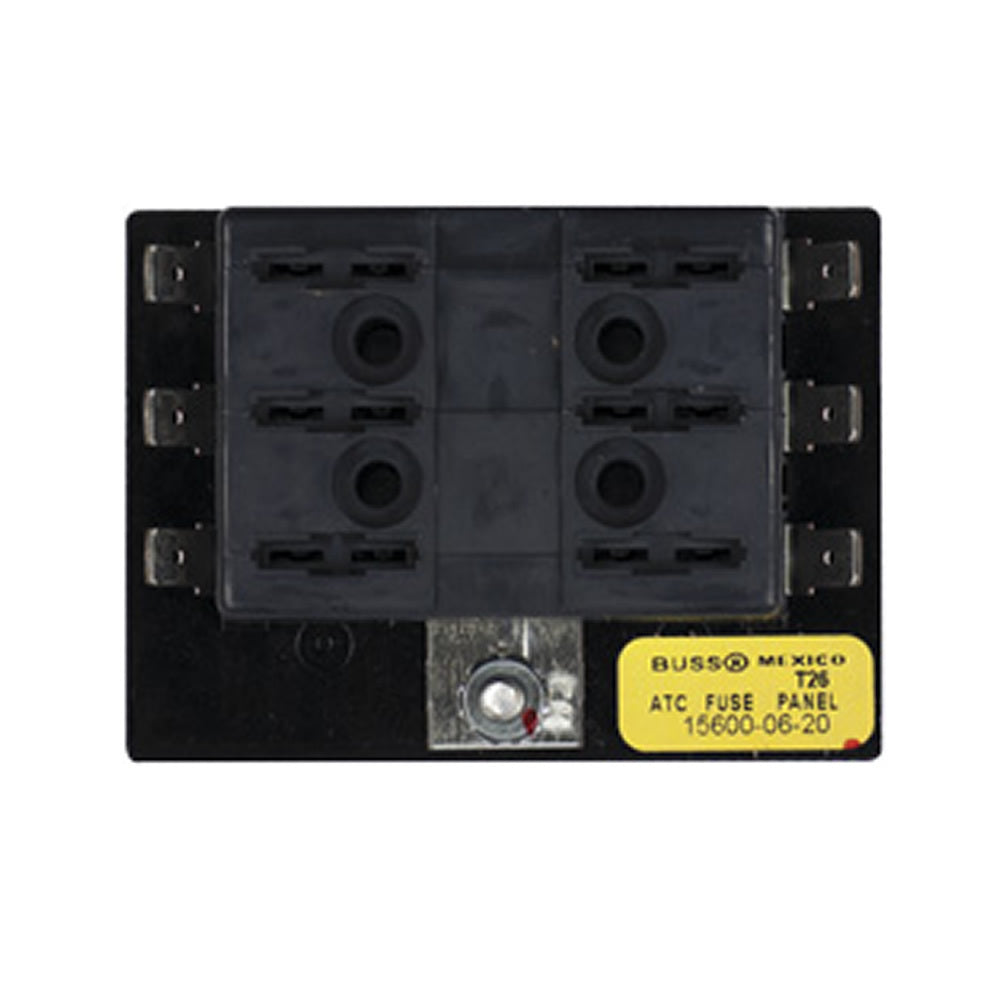Install Bay 15600-06-20 ATC Short Base Fuse Panel 6 POS