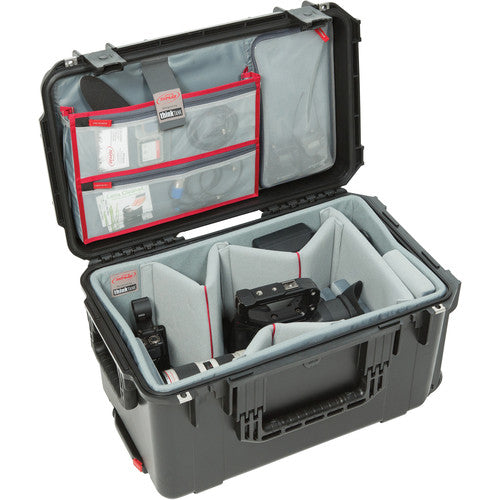 SKB 3i-2213-12DL iSeries Case with Think Tank Video Dividers & Lid Organizer (Black)