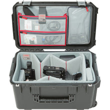Charger l'image dans la galerie, SKB 3i-2213-12DL iSeries Case with Think Tank Video Dividers &amp; Lid Organizer (Black)