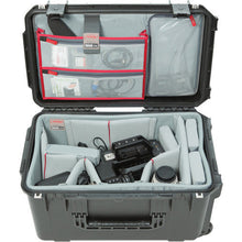 Charger l'image dans la galerie, SKB 3i-2213-12DL iSeries Case with Think Tank Video Dividers &amp; Lid Organizer (Black)