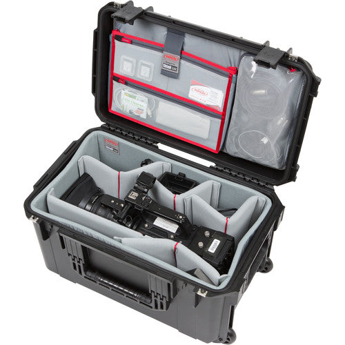 SKB 3i-2213-12DL iSeries Case with Think Tank Video Dividers & Lid Organizer (Black)