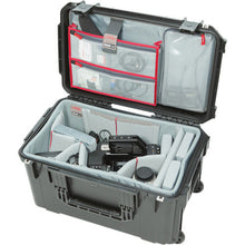 Charger l'image dans la galerie, SKB 3i-2213-12DL iSeries Case with Think Tank Video Dividers &amp; Lid Organizer (Black)