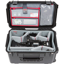 Charger l'image dans la galerie, SKB 3i-2213-12DL iSeries Case with Think Tank Video Dividers &amp; Lid Organizer (Black)