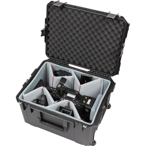 SKB 3i-2217-12DT iSeries Case with Think Tank Video Dividers & Lid Foam (Black)