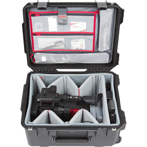 SKB 3i-2015-10DL iSeries Case with Think Tank Video Dividers & Lid Organizer (Black)