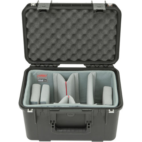 SKB 3i-1610-10DT iSeries Waterproof Case with Video Dividers and Lid Foam (Black)