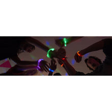 Load image into Gallery viewer, Hercules HER-WRISTBAND-10-PK Sound-Reactive Multicolor LED Wristbands (10-Pack)