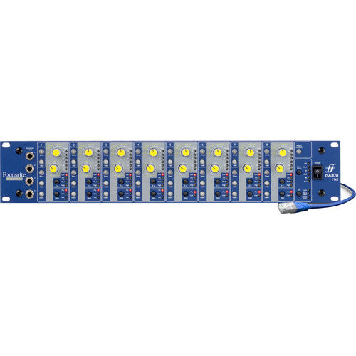 Focusrite ISA-828-MKII 8-Channel Preamp for Mic, Line-Level, and Hi-Z Instruments