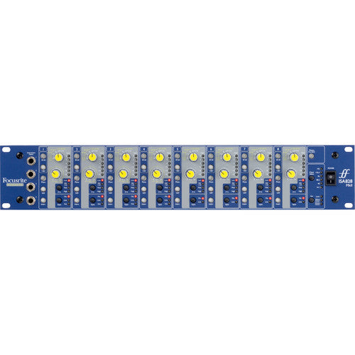 Focusrite ISA-828-MKII 8-Channel Preamp for Mic, Line-Level, and Hi-Z Instruments