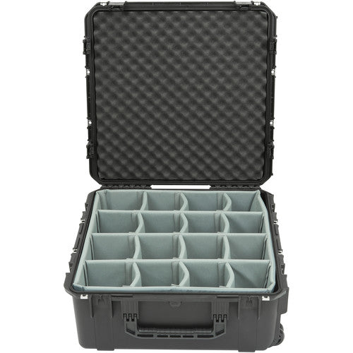 SKB 3i-2424-10DT Wheeled Case with Think Tank Designed Dividers (Black)