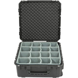SKB 3i-2424-10DT Wheeled Case with Think Tank Designed Dividers (Black)
