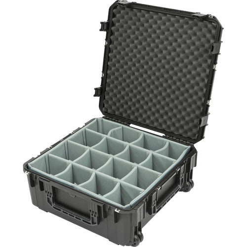 SKB 3i-2424-10DT Wheeled Case with Think Tank Designed Dividers (Black)