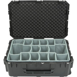 SKB 3i-3019-12DT iSeries Waterproof Utility Case with Think Tank Dividers (Black)