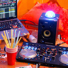 Load image into Gallery viewer, Hercules DJMONITOR-32-PARTY DJSpeaker 32 Party 3" Powered Speakers with Integrated Light Dome (Pair)