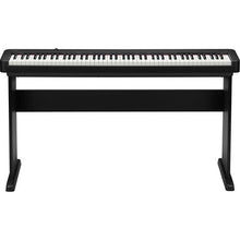 Charger l'image dans la galerie, Casio CS-470P Matching Wood Stand with 3 Fixed Pedals for CDP-S Keyboards (Black)