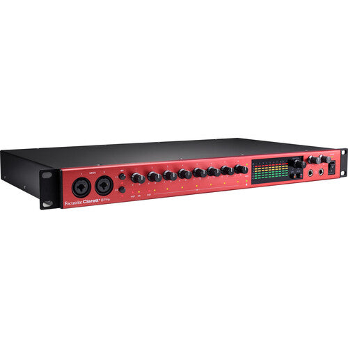 Focusrite CLARETT-PLUS-8PRE Rackmount 18x20 USB-C Audio/MIDI Interface