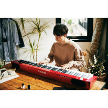 Load image into Gallery viewer, Casio Privia PX-S1100RD 88-Key Digital Piano with Built-In Speakers (Red)