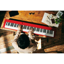 Load image into Gallery viewer, Casio Privia PX-S1100RD 88-Key Digital Piano with Built-In Speakers (Red)