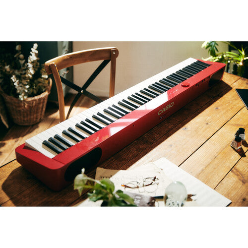 Casio Privia PX-S1100RD 88-Key Digital Piano with Built-In Speakers (Red)