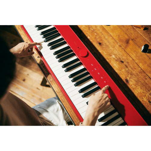 Casio Privia PX-S1100RD 88-Key Digital Piano with Built-In Speakers (Red)