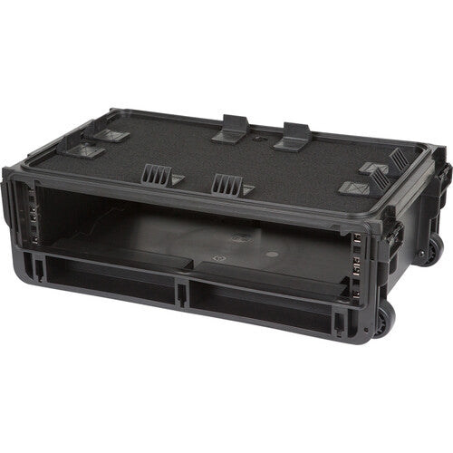 SKB 1SKB-ISF2U Injection Molded 2U Studio Flyer Rack Case