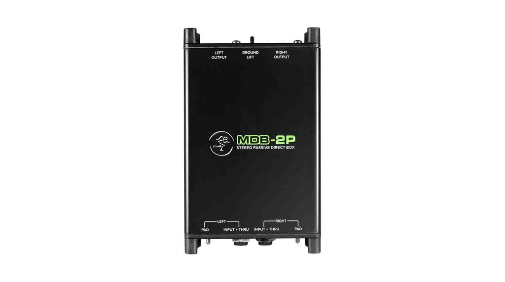 Mackie MDB-2P Stereo Passive Direct Box