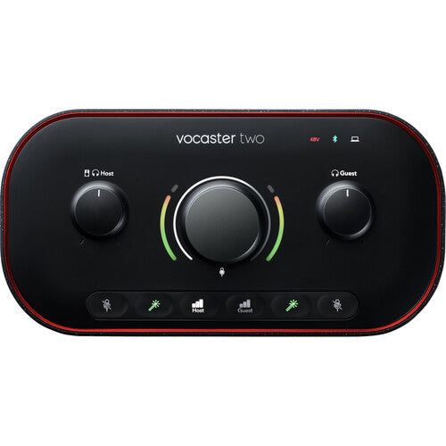 Focusrite VOCASTER-TWO USB-C Audio Interface