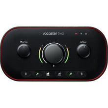 Charger l'image dans la galerie, Focusrite VOCASTER-TWO USB-C Audio Interface