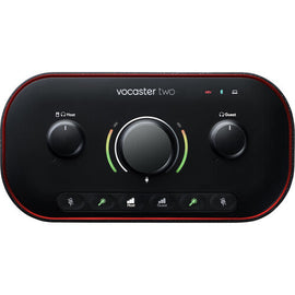 Focusrite VOCASTER-TWO USB-C Audio Interface