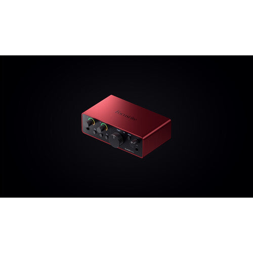 Focusrite SCARLETT-SOLO-STU-4G USB-C Audio Interface Microphone Headphones