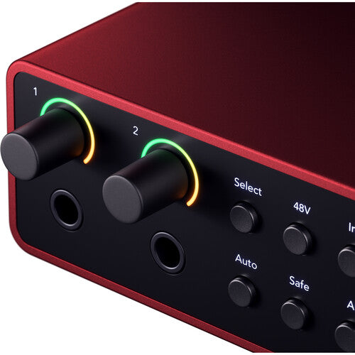 Focusrite SCARLETT-4I4-4G USB-C Audio/MIDI Interface 4th Generation