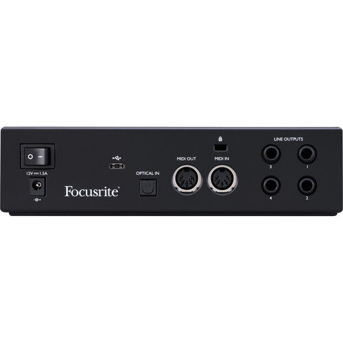 Focusrite CLARETT-PLUS-2PRE Desktop 10x4 USB-C Audio/MIDI Interface