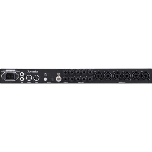 Focusrite CLARETT-PLUS-8PRE Rackmount 18x20 USB-C Audio/MIDI Interface