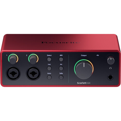 Focusrite SCARLETT-4I4-4G USB-C Audio/MIDI Interface 4th Generation