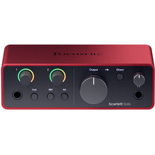Charger l'image dans la galerie, Focusrite SCARLETT-SOLO-4G USB-C Audio Interface