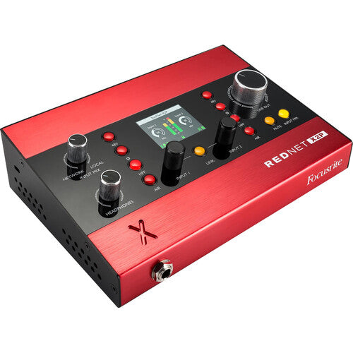 Focusrite REDNET-X2P 2x2 Dante Audio Interface with Red Evolution Mic Pres