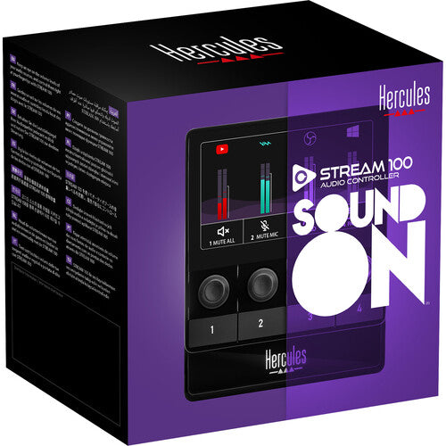 Hercules STREAM-100 Stream 100 Audio Controller