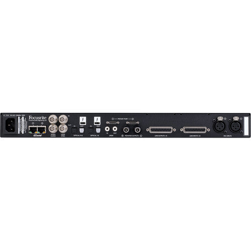 Focusrite RED-8LINE Rackmount 58x64 Dante/HDX/Thunderbolt 3 Audio Interface