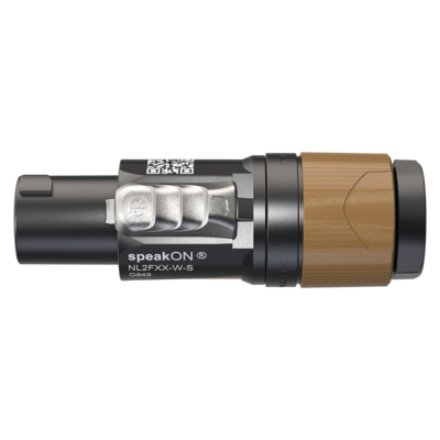 Neutrik NL2FXX-W-S speakON Cable Connector