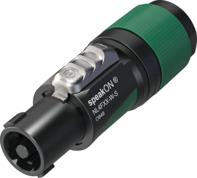 Neutrik NL4FXX-W-S speakON Cable Connector
