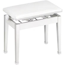Load image into Gallery viewer, Casio CB-30WE Height-Adjustable Metal Artist Bench (White)