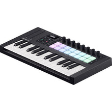 Load image into Gallery viewer, Novation LAUNCHKEY-MINI25-MK4 USB MIDI Keyboard Controller (Black, 25 Mini Keys)