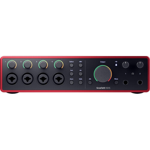 Focusrite SCARLETT-18I16-4G USB-C Audio/MIDI Interface 4th Generation