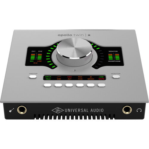 Universal Audio UA-APTXQG2-ESS-U Apollo Twin X QUAD Gen 2 Essentials+ 10 x 6 Thunderbolt Audio Interface with UAD DSP